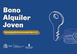Imagen de la presentación del Bono de Alquiler Joven en Canarias.