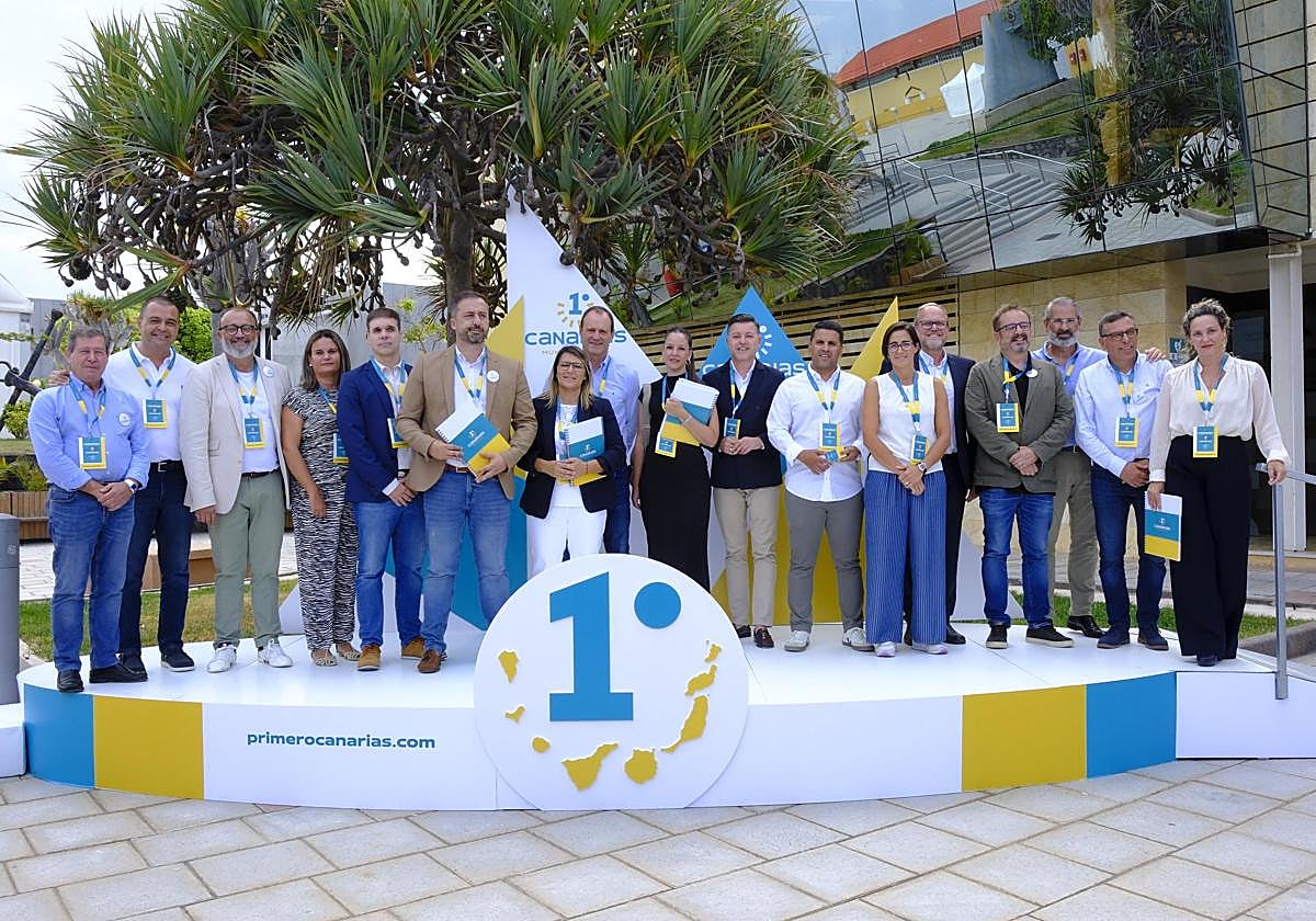 El congreso de Primero Canarias, en imágenes