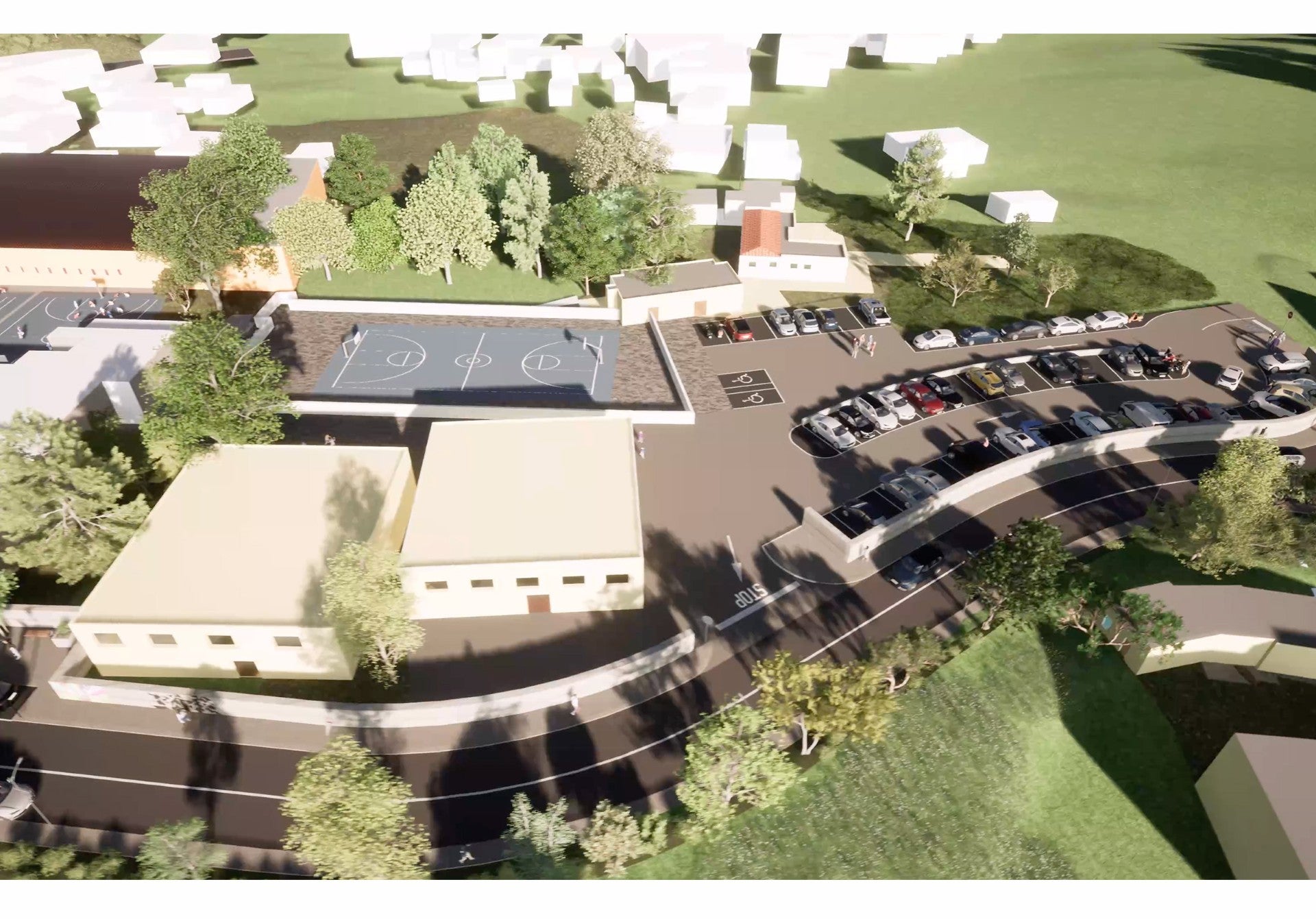 Proyecto para mejorar los accesos a centros educativos y deportivos de Valleseco.