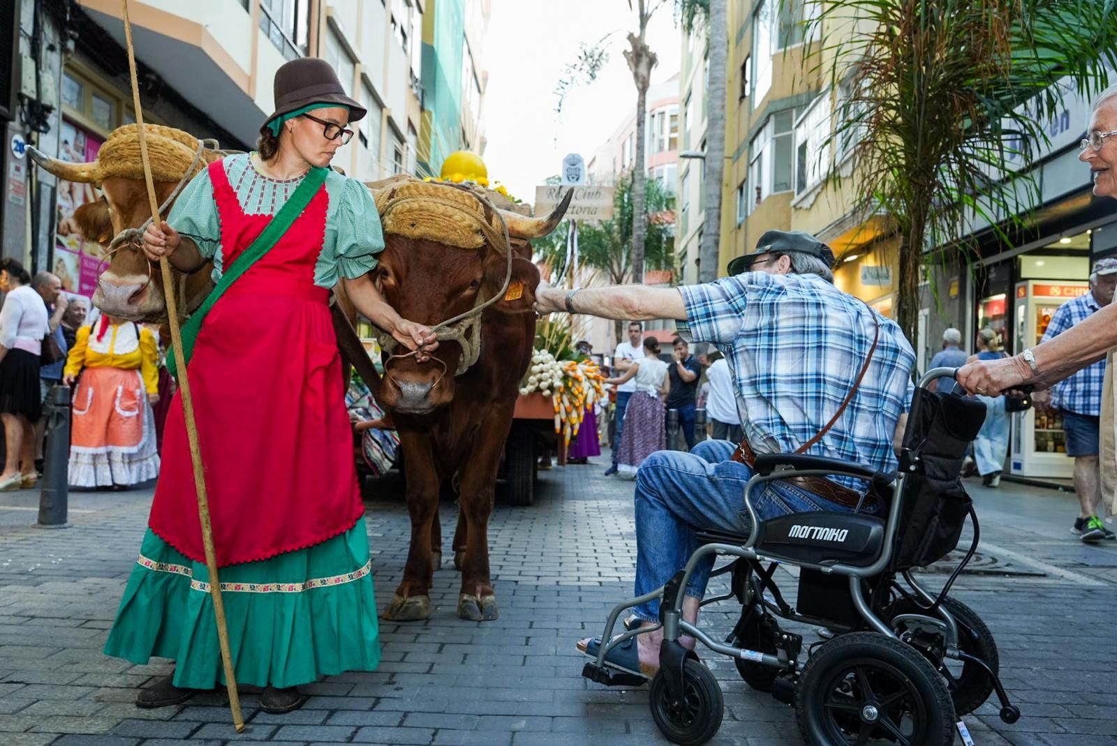 Las mejores imágenes de la romería ofrenda de La Naval