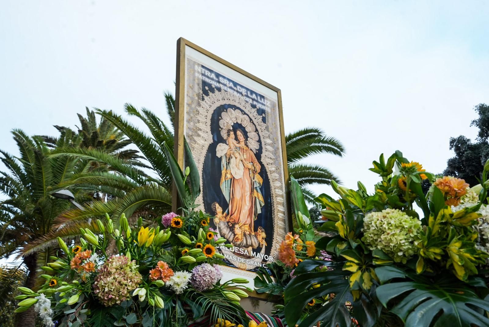 Las mejores imágenes de la romería ofrenda de La Naval
