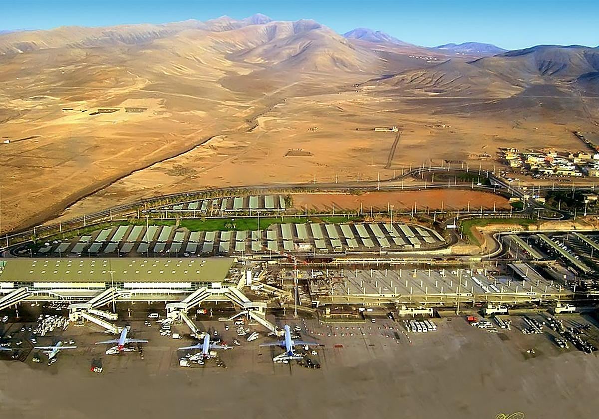 Imagen de archivo del Aeropuerto de Fuerteventura.