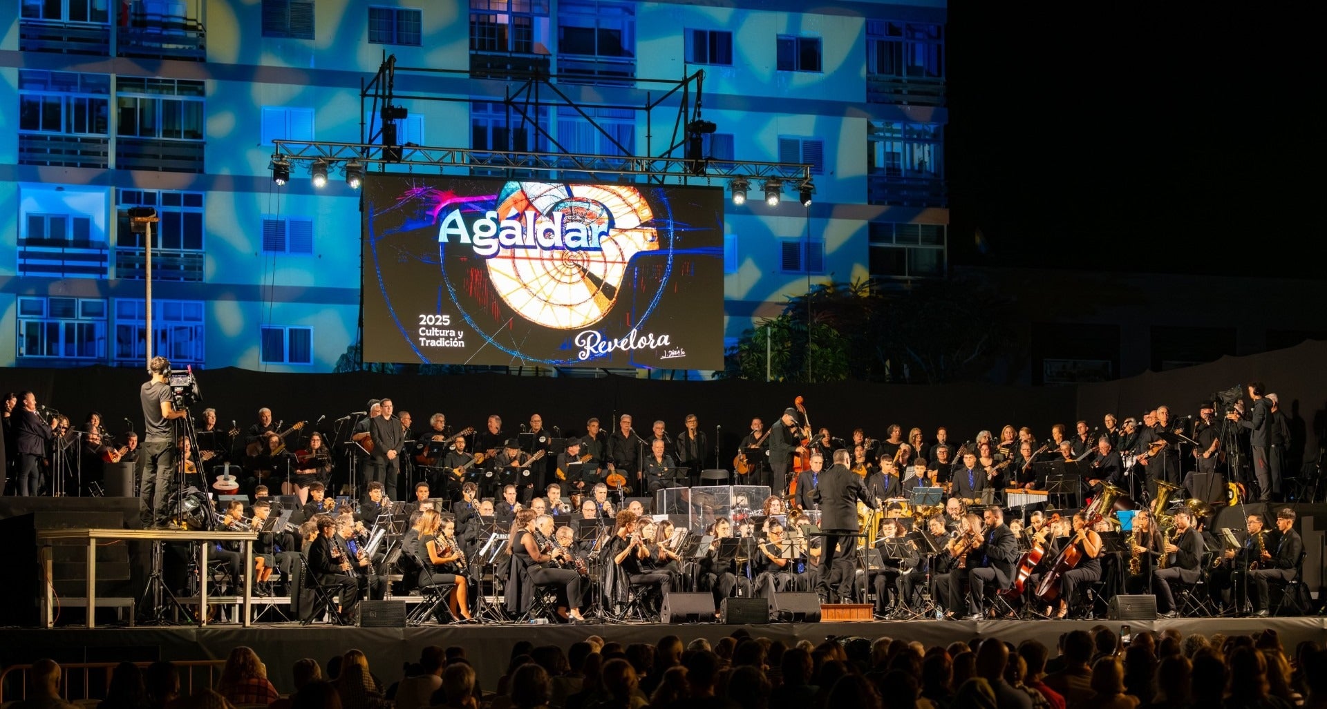 Imagen del escenario del festival Agáldar.