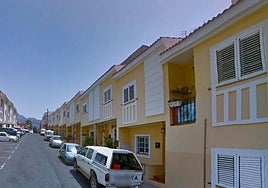 Viviendas en el casco de Mogán que serán objeto de rehabilitación.