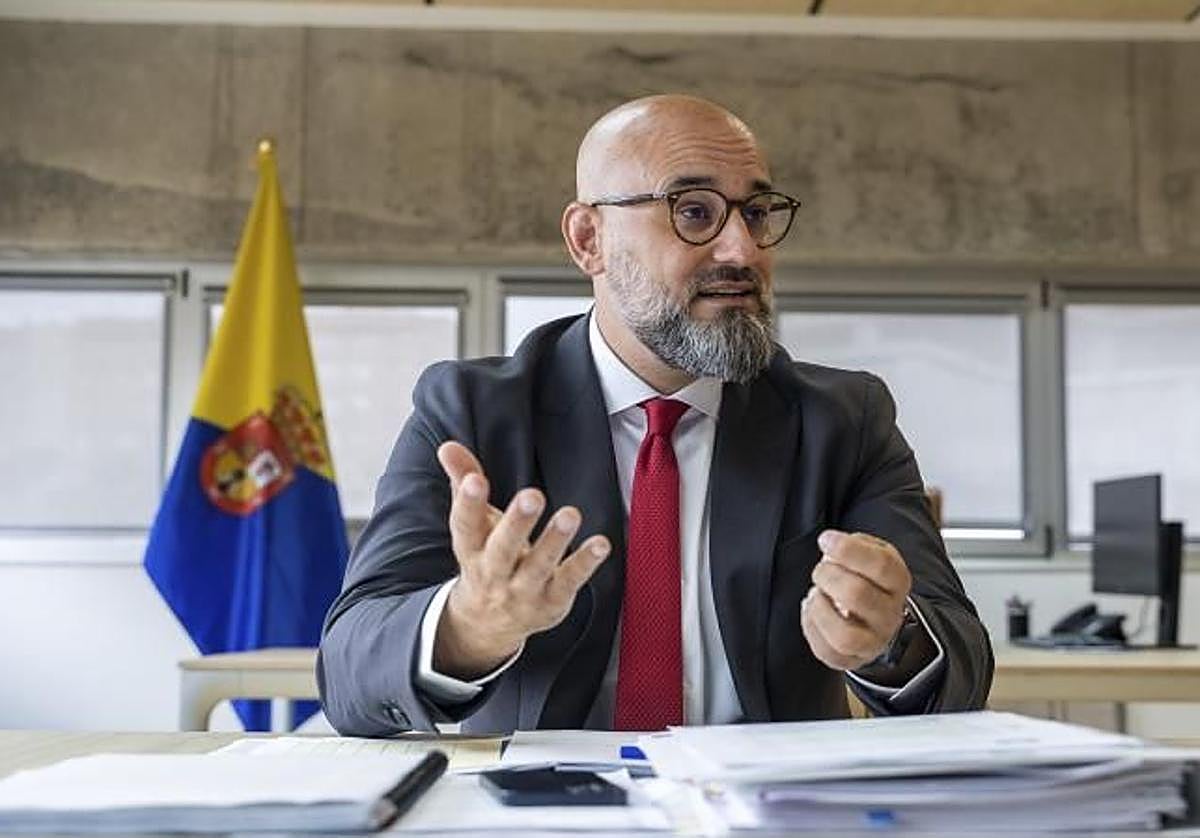 Aridany Romero es consejero de Deportes del Cabildo de Gran Canaria.