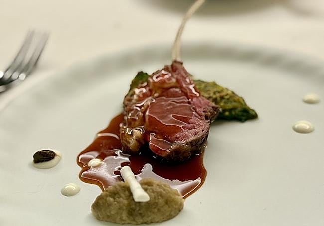 Carré de cordero francés