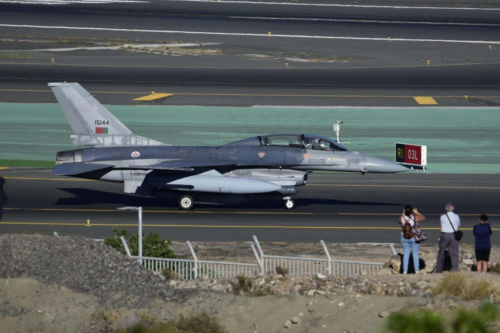 Maniobras de la OTAN sobre el cielo de Canarias, en imágenes