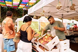 La Feria Km.0 Gran Canaria es posible gracias a la colaboración del Ayuntamiento, el Cabildo, Turismo de Gran Canaria y la Cámara de Comercio.