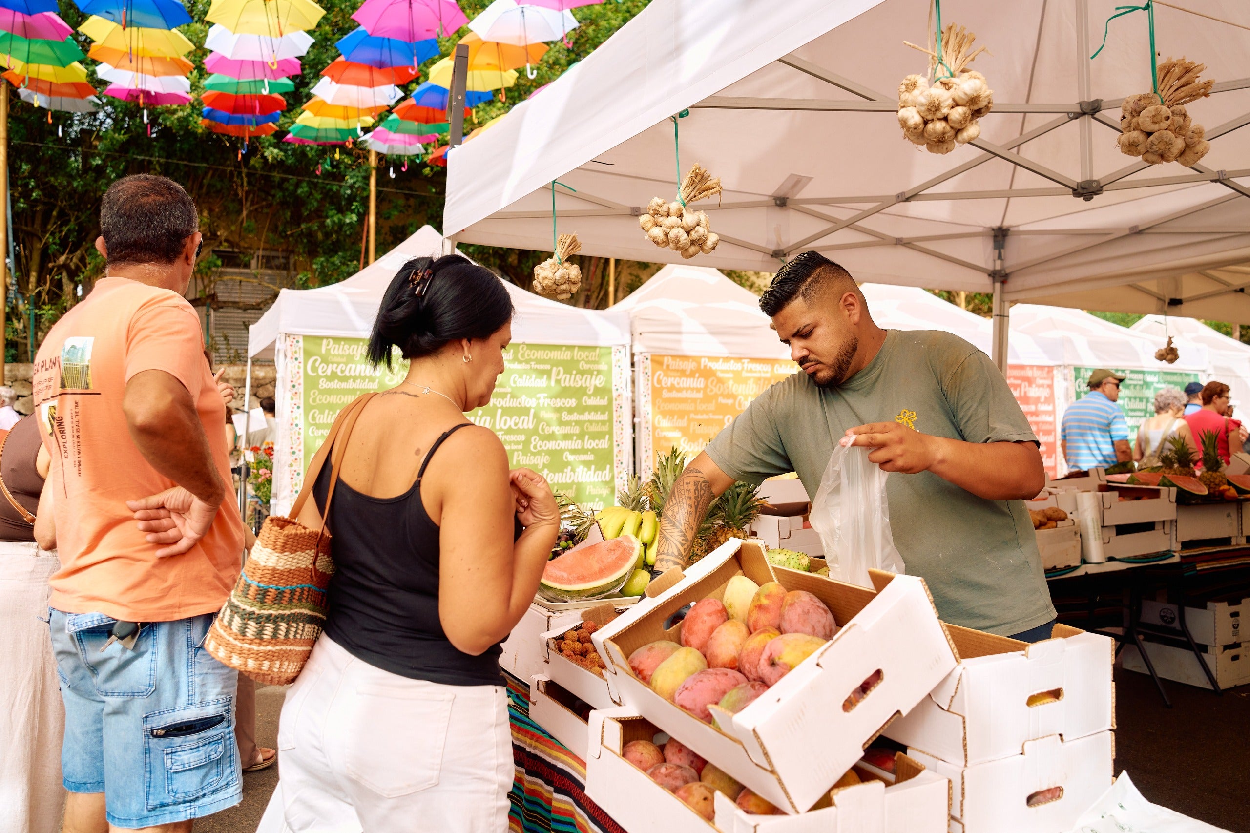 La Feria Km.0 Gran Canaria es posible gracias a la colaboración del Ayuntamiento, el Cabildo, Turismo de Gran Canaria y la Cámara de Comercio.