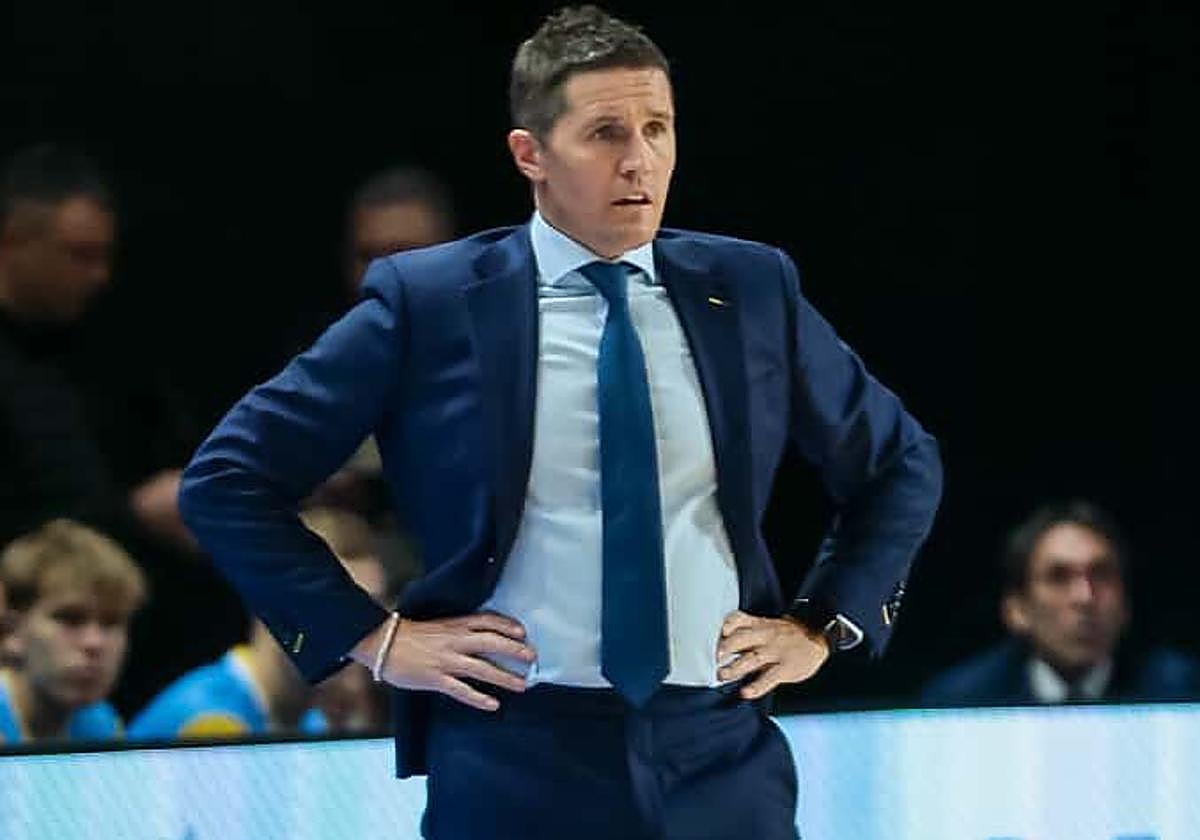 Lakovic, en un lance del choque frente al Spartak serbio.