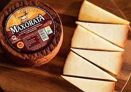 El queso Maxorata está elaborado con la leche de las cabras majoreras.