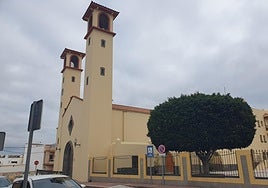 Imagen de la parroquia de San Isidro de La Pardilla.