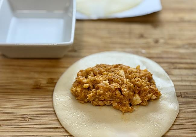 Rellenamos las obleas