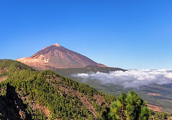 Paronámica del Teide, en Tenerife.