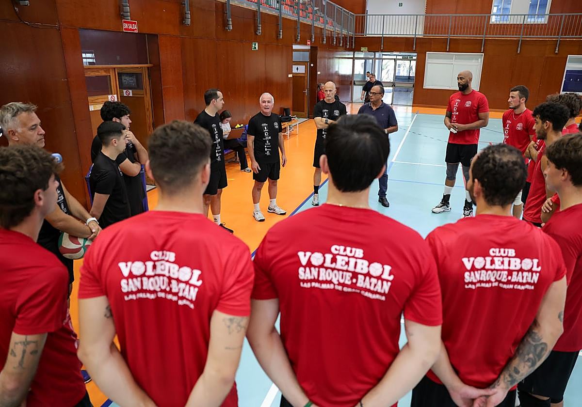 El San Roque, preparado para la batalla.