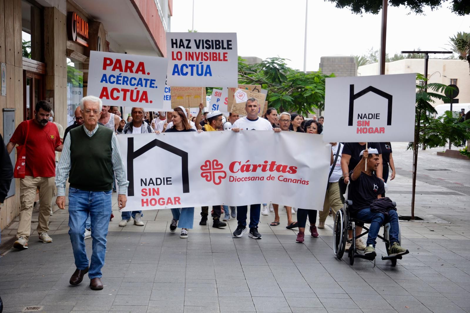 Cáritas da voz y rostro a las personas sin hogar