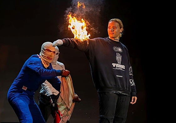 Un momento del taller de especialistas, en el FIC Gáldar.