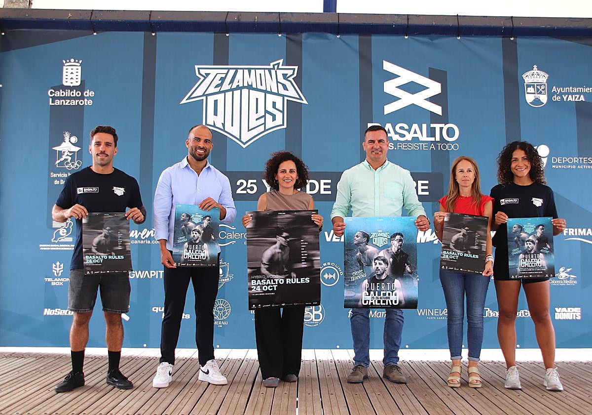Presentación del evento en Lanzarote.