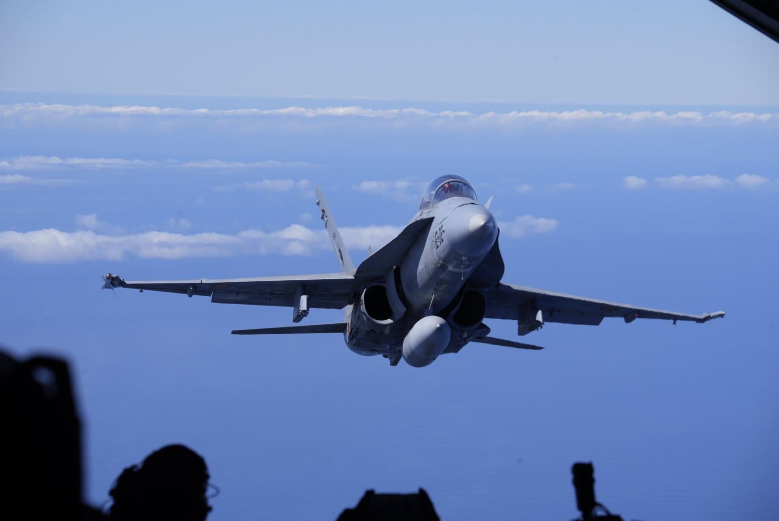 El Ejército del Aire informa en la Base Aérea de Gando, en imágenes