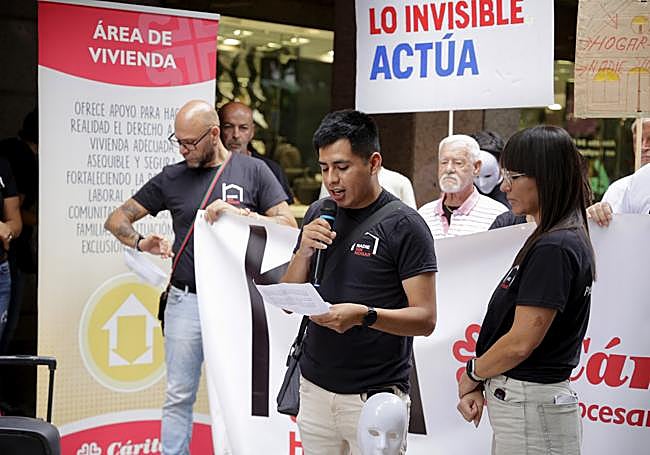 José ofreció su testimonio de su vida sin hogar.