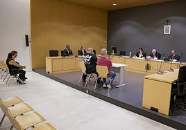 Imagen del juicio celebrado este miércoles en la Sección Segunda de la Audiencia Provincial de Las Palmas.