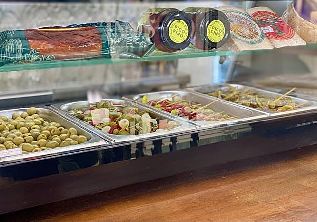 Expositor en Tasca La Marillanos