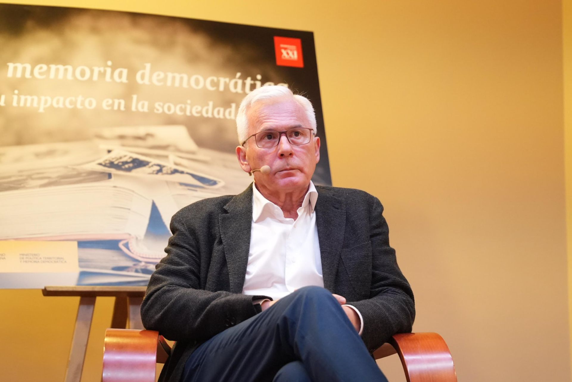 Ángel Víctor Torres y Baltasar Garzón debaten sobre memoria democrática en Las Palmas de Gran Canaria