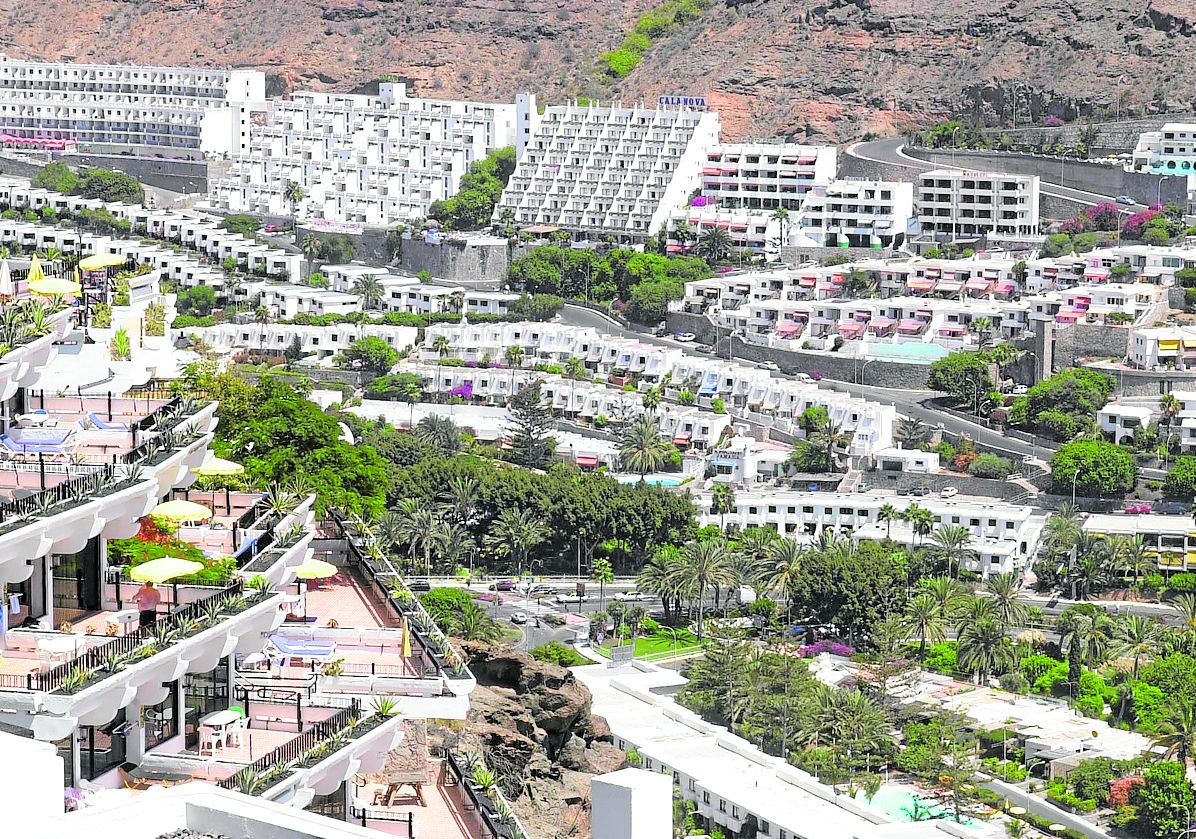 Apartamentos en la zona sur de Gran Canaria.