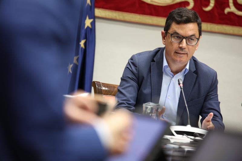 El consejero de Obras Públicas, Vivienda y Movilidad del Gobierno de Canarias, Pablo Rodríguez.