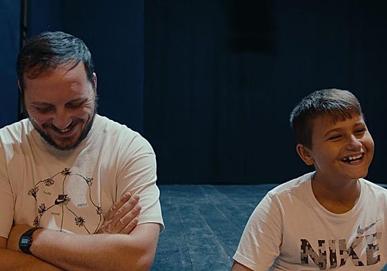 Los dos protagonistas de 'Pizza Fritta'.