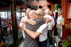 Emotivo almuerzo entre veteranos y antiguos dirigentes de filiales de la UD Las Palmas