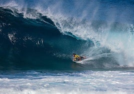 El ganador, durante la jornada final y decisiva y que decantó a su favor.