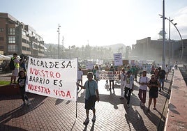 Manifestación 'Por la ciudad que merecemos'.