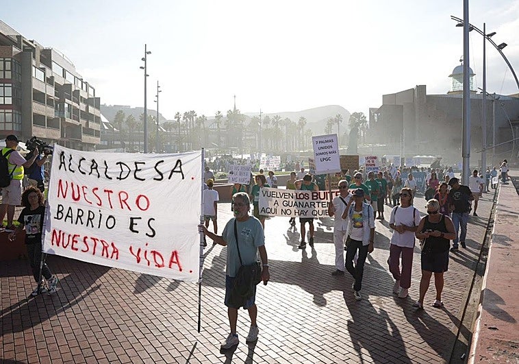 Manifestación 'Por la ciudad que merecemos'.