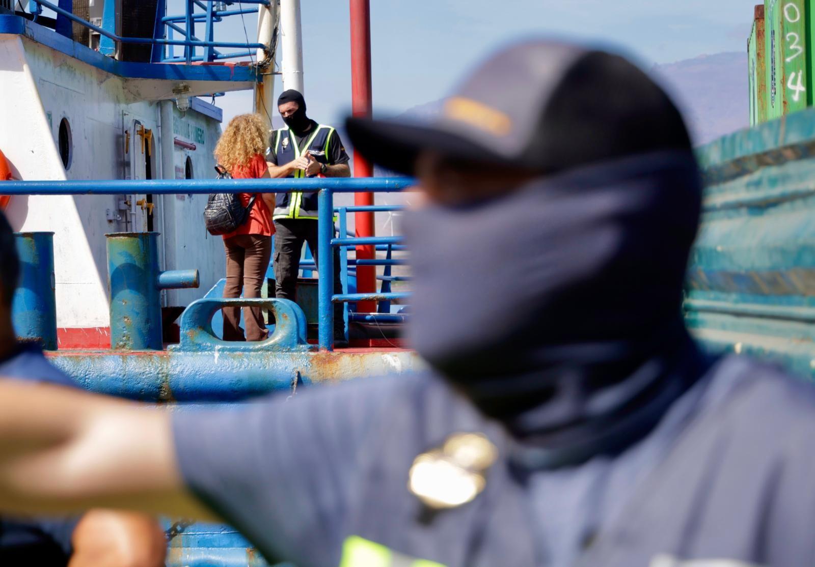 Así fue el desembarco de 4.000 kilos de cocaína en el puerto de Arinaga