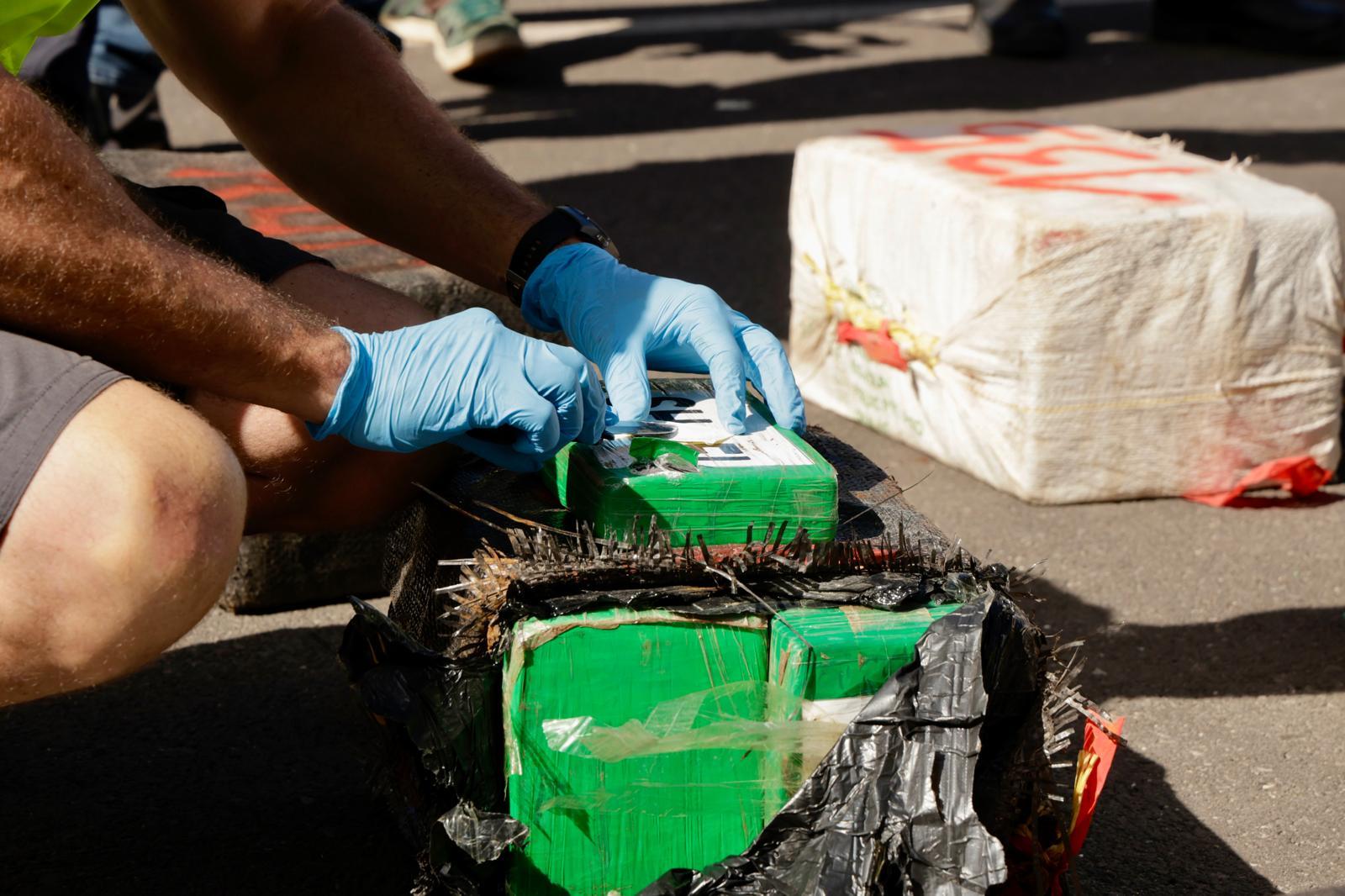 Así fue el desembarco de 4.000 kilos de cocaína en el puerto de Arinaga