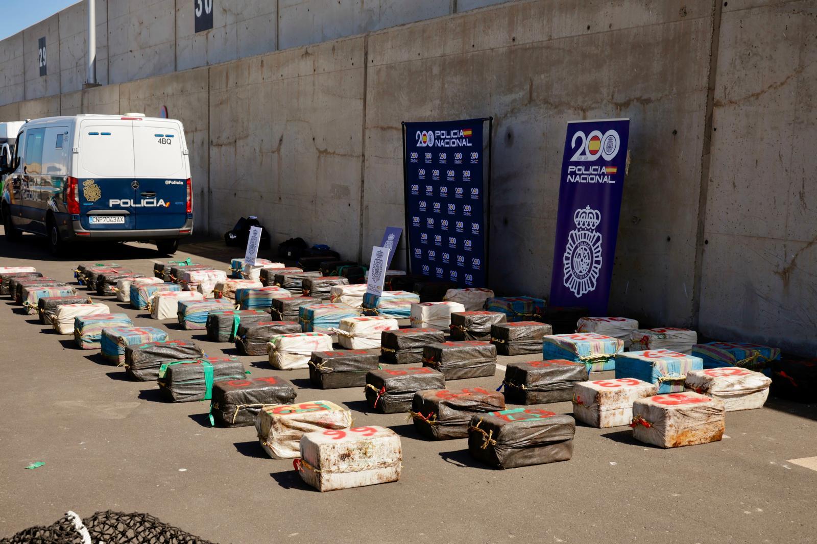 Así fue el desembarco de 4.000 kilos de cocaína en el puerto de Arinaga