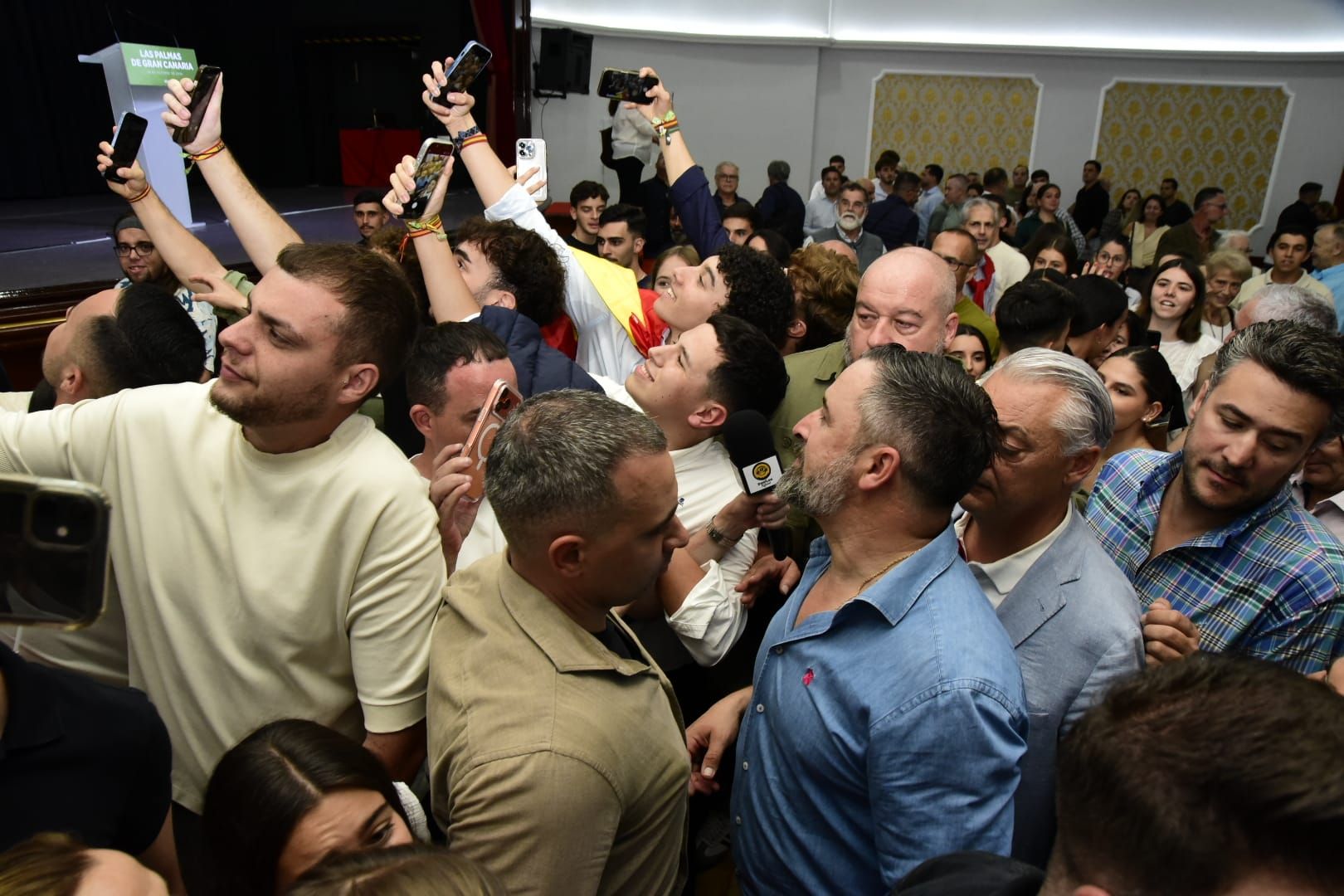 Abascal en el Círculo Mercantil de Las Palmas de Gran Canaria