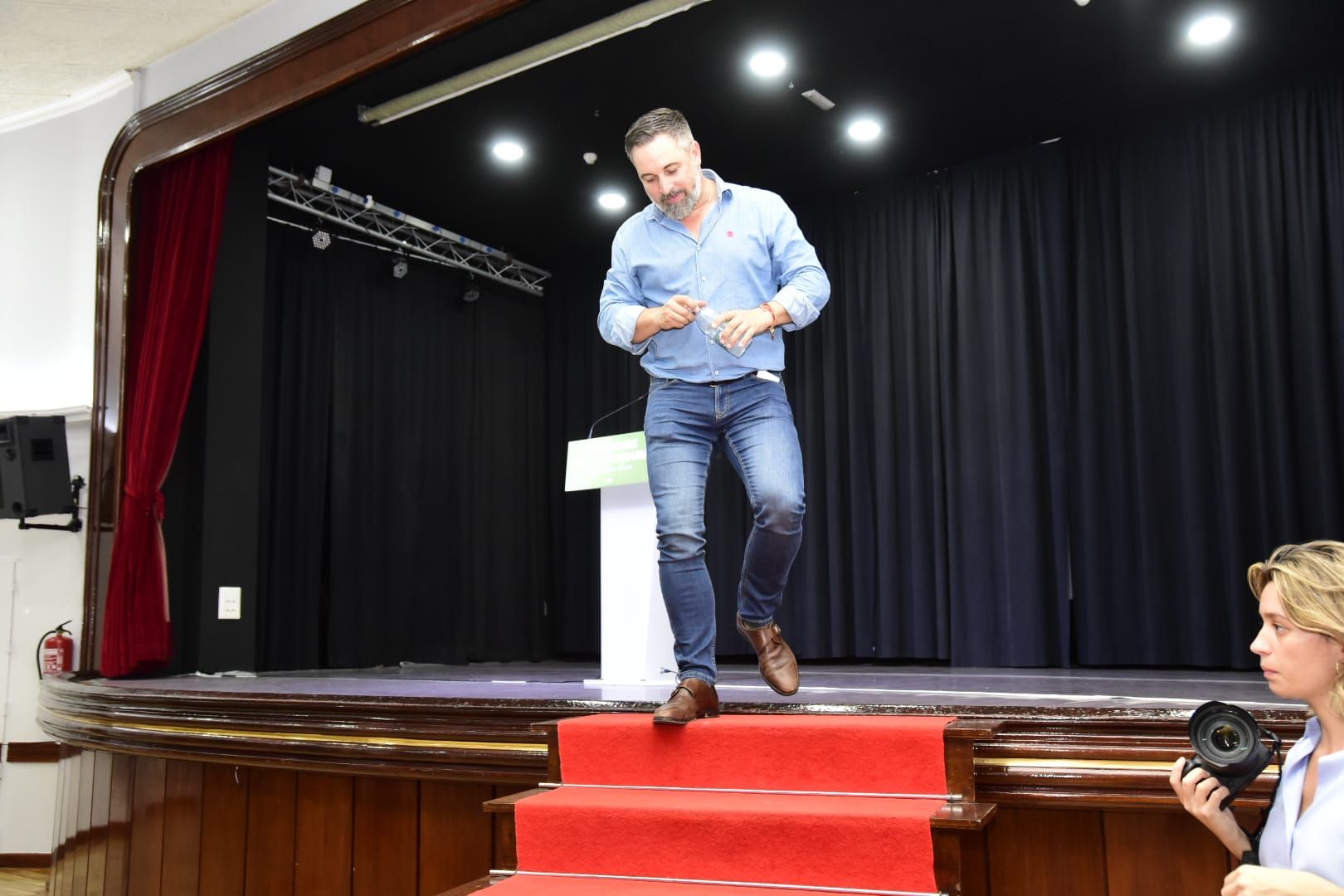 Abascal en el Círculo Mercantil de Las Palmas de Gran Canaria