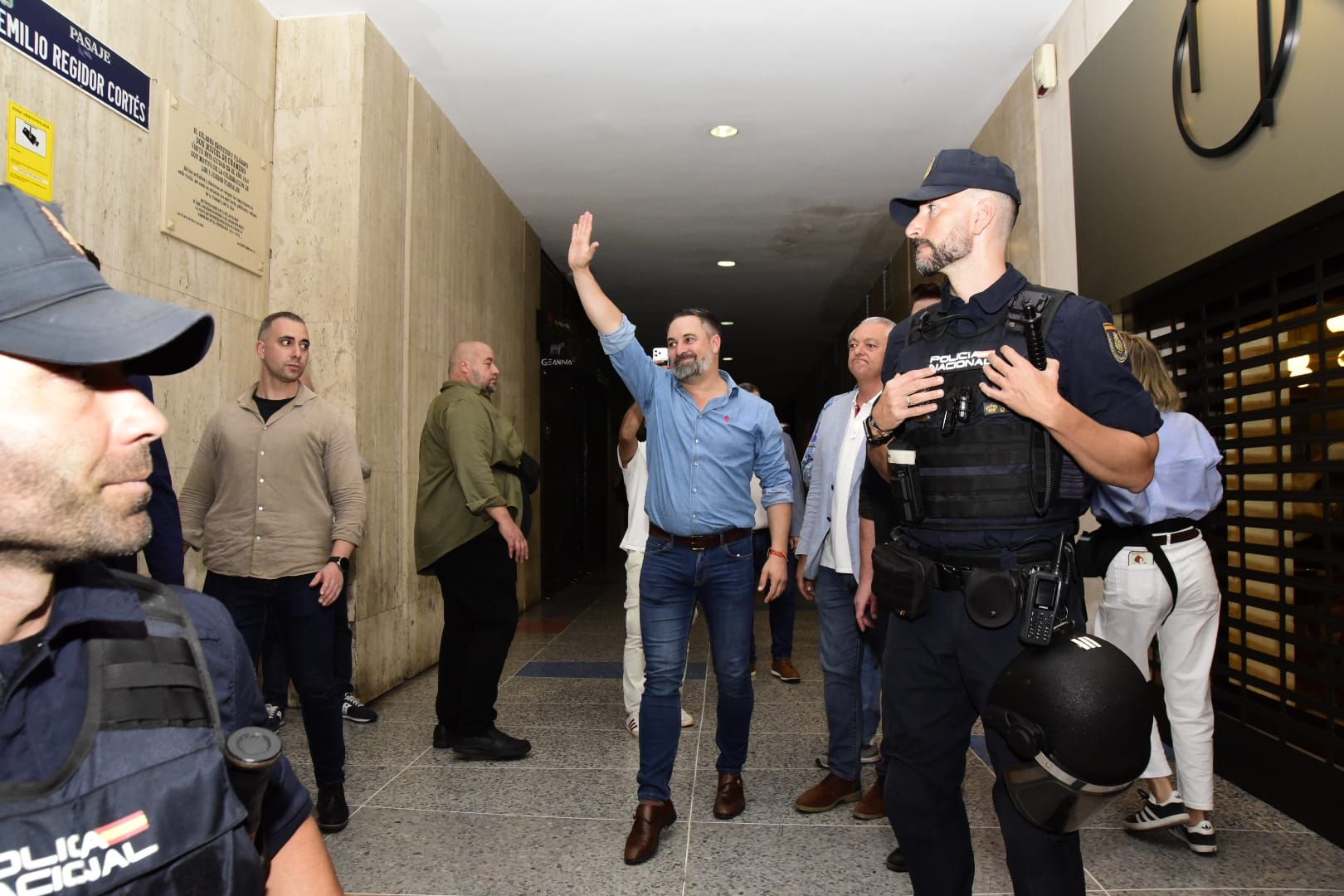 Abascal en el Círculo Mercantil de Las Palmas de Gran Canaria