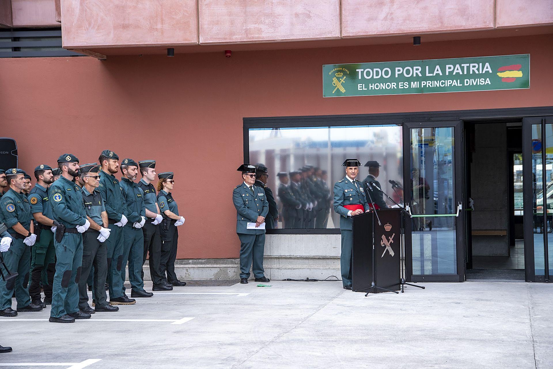 Presentación del nuevo cuartel de la Guardia Civil en el Puerto de La Luz
