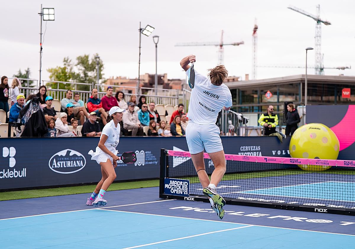 Imagen de un partido del Pickle Pro Tour.