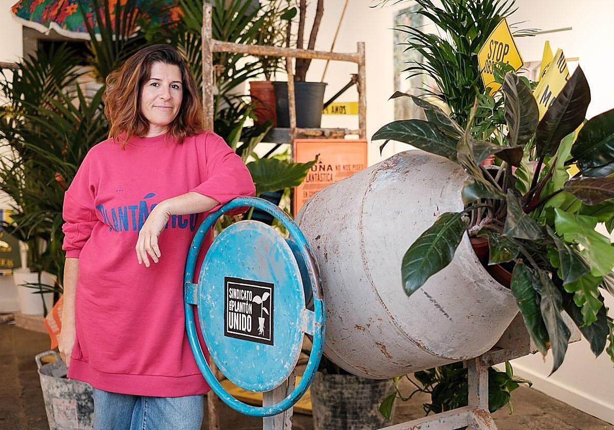 La artista grancanaria Ana Beltrá.