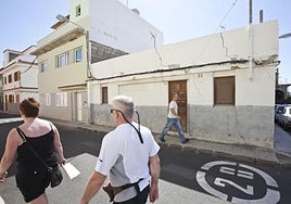 Foto de archivo de una calle del poblado de San Fernando.