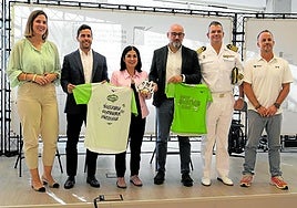 El Instituto Municipal de Deportes de Las Palmas de Gran Canaria albergó ayer la presentación de la prueba.