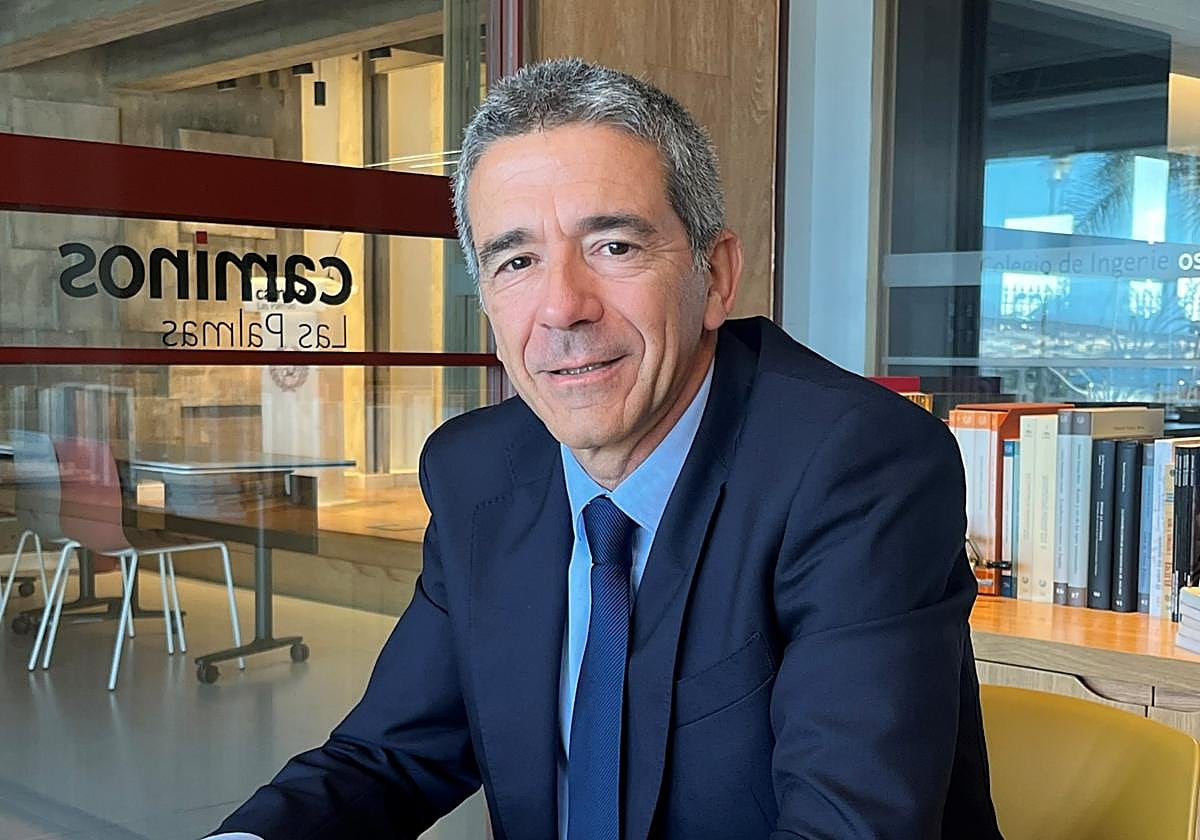 Felipe Ramón Roque Villarreal, decano de la demarcación de Las Palmas del CICCP.