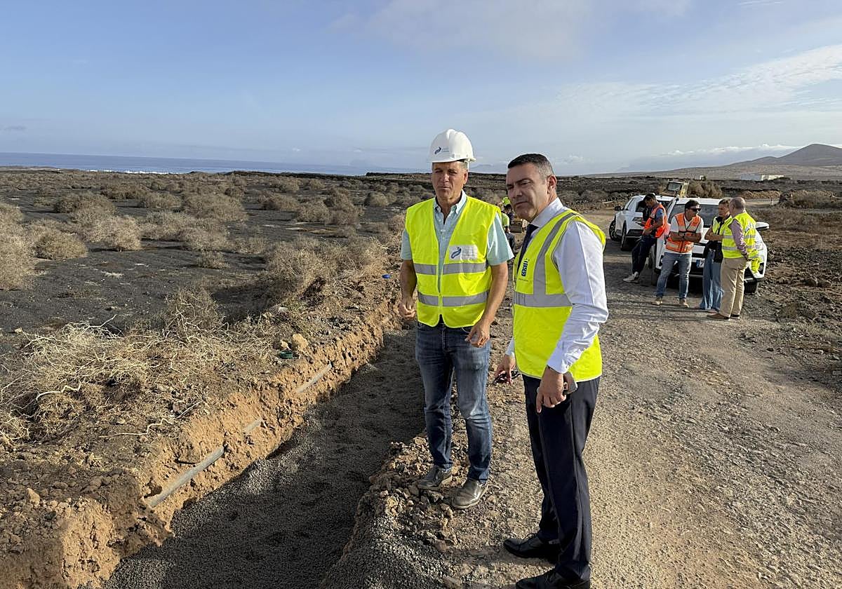 Superivisón de trabajos.
