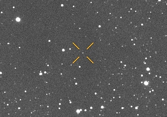 Imagen del cometa interestelar 3I/ATLAS.