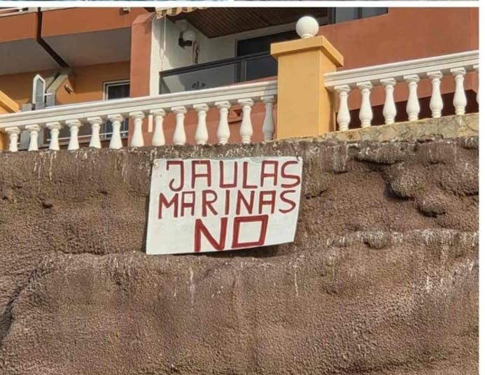 Los vecinos del litoral de Telde esperan que se solucione este problema cuanto antes.