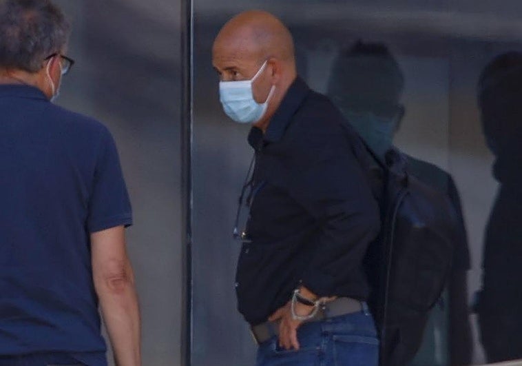 Fernando Torres Baena, en una imagen y vídeo captada cuando disfrutó de su primer permiso penitenciario en Juan Grande.